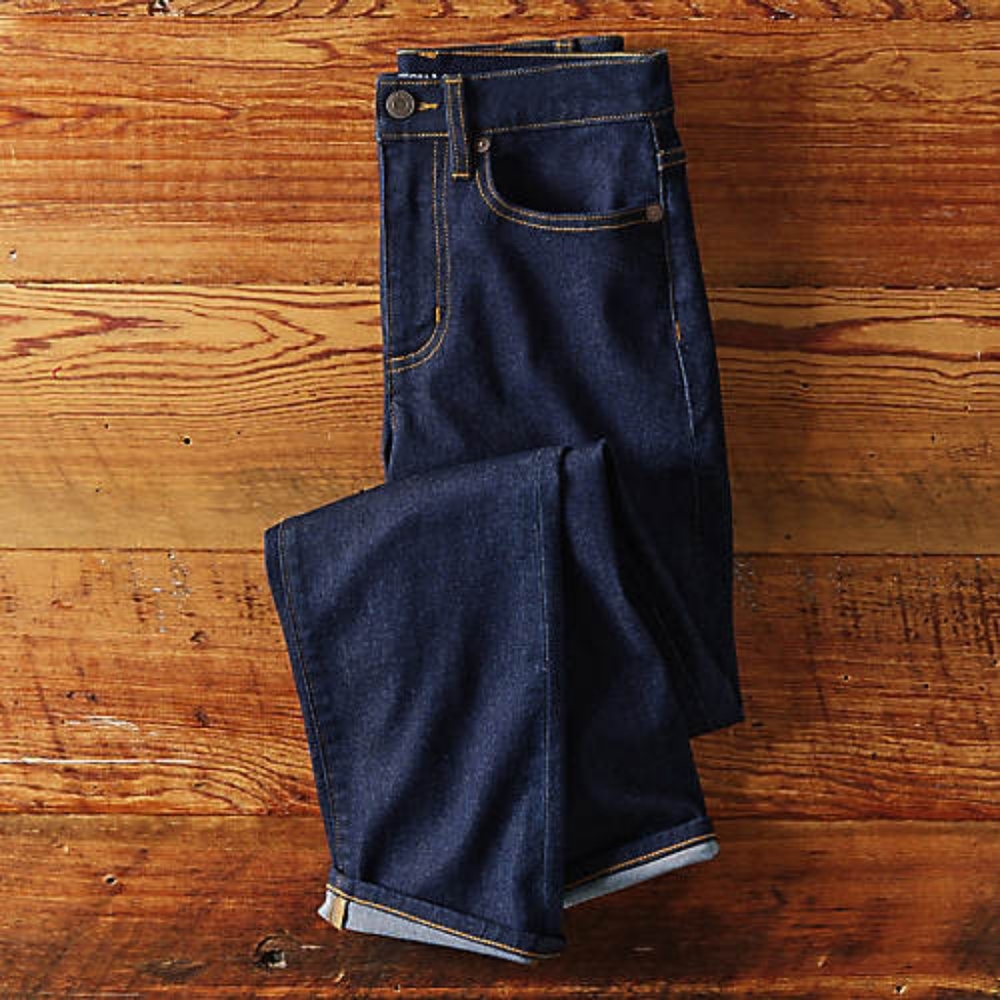 Blake Shelton Land's End Women's Recover High Rise Straight Leg Jeans